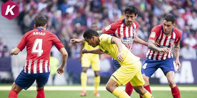 Bảng kèo mới nhất của trận Villarreal vs Atletico de Madrid