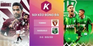 èo nhà cái Torino vs Sassuolo - Serie A, 09/05/2026